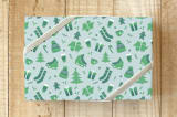 "All My Favorite Things" - Wrapping Paper in Mint by Tennie and Co. - Front