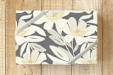 "Grey Garden" - Wrapping Paper in Grey by Haley Warner - Front