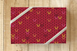 "Christmas warm" - Wrapping Paper in warm red by Igor - Front