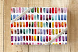 "Watercolor Swatches Wrapping Paper" - Wrapping Paper in Rainbow Swatch by Stick and Petal - Front