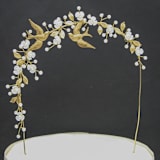 "Love Birds Cake Topper" - Cake Toppers in gold by BE something new