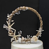 "Beach Cake topper with Starfish" - Cake Toppers in beige by BE something new