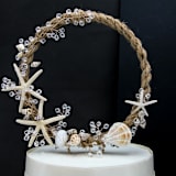 "Beach Cake topper with Starfish" - Cake Toppers in beige by BE something new