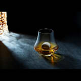 "The Connoisseur's Set - Nosing Glass Edition" - Groomsmen Gifts in black by ROCKS Whiskey Chilling Stones