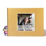 "Birthday Party Guest Book | Your Photo or Logo on Cover | Choose Your Color" - Guest Books in multicolorassorted-colors by Transient Books