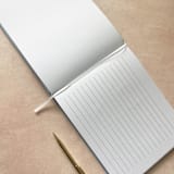 "Dusty Blue Minimalist Guest Book" - Guest Books in blue by Barbara Gregory
