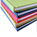 "2025 Graduation Party Guest Book · Personalized, Hand Bound, Linen" - Guest Books in multicolorassorted-colors by Transient Books