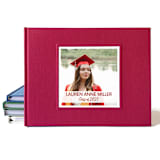 "Graduation Party Guest Book · Class of 2025 · Photo on Cover" - Guest Books in multicolorassorted-colors by Transient Books