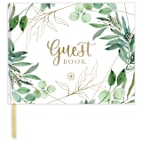 "Eucalyptus Guest Book" - Guest Books in multicolor by bloom Daily Planners