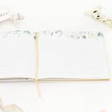 "Boho Greenery Guest Book" - Guest Books in multicolorassorted-colors by bloom Daily Planners