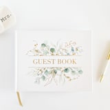 "Boho Greenery Guest Book" - Guest Books in multicolorassorted-colors by bloom Daily Planners