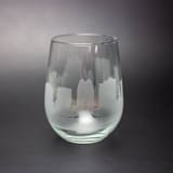 "Orlando, Florida Skyline Stemless Wine Glass" - Drinkware in clear by stephanie miller 1