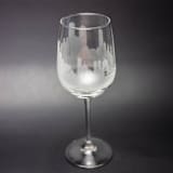 "Boston Massachusetts Skyline Stemless Wine Glass" - Drinkware in clear by stephanie miller 1