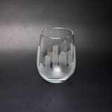 "Houston, Texas Skyline Stemless Wine Glass" - Drinkware in clear by stephanie miller 1