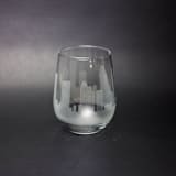 "Houston, Texas Skyline Stemless Wine Glass" - Drinkware in clear by stephanie miller 1