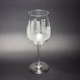 "Madrid, Spain Skyline Wine Glass" - Drinkware in clear by stephanie miller 1