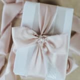 "Wedding Ribbon Sateen 1.5" Wide Blush Pink" - Ribbons in pink by Jordan Perry