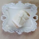 "Wedding Ribbon Chiffon 1.5" Wide Ivory" - Ribbons in white by Jordan Perry