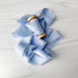 "1" Cotton Ribbon - Kentucky Blue" - Ribbons in blue by Honey Silks Co