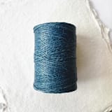 "Slate Blue Waxed Linen Twine, 4-Ply" - Ribbons in blue by Jenny Sanders