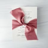 "Heirloom Collection Silk Ribbon - Mauve 2" x 5 yards" - Ribbons in purple by Honey Silks Co