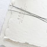 "Black Waxed Linen Twine, 4-Ply" - Ribbons in black by Jenny Sanders