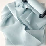 "2" Signature Sheer Ribbon - Pale Blue" - Ribbons in blue by Honey Silks Co
