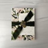 "1" Cotton Ribbon - Hunter Green" - Ribbons in green by Honey Silks Co