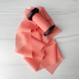 "2" Signature Sheer - Coral" - Ribbons in orange by Honey Silks Co