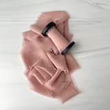 "2" Signature Sheer - Dusted Rose" - Ribbons in pink by Honey Silks Co