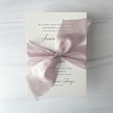 "Heirloom Collection Silk Ribbon - Smokey Lavender 2" x 5 yards" - Ribbons in purple by Honey Silks Co