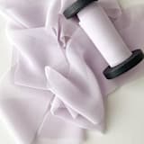 "2" Signature Sheer Ribbon - Pale Lavender" - Ribbons in purple by Honey Silks Co