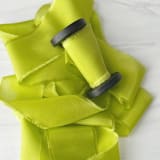 "Heirloom Collection Silk Ribbon - True Chartreuse 2" x 5 yards" - Ribbons in green by Honey Silks Co