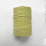 "Island Citrus Waxed Linen Twine, 4-Ply" - Ribbons in green by Jenny Sanders