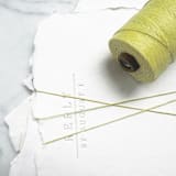 "Island Citrus Waxed Linen Twine, 4-Ply" - Ribbons in green by Jenny Sanders
