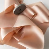 "2" Silk Ribbon - Pale Terracotta" - Ribbons in orange by Honey Silks Co