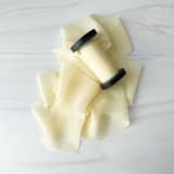 "2" Signature Sheer Ribbon- Pale Yellow" - Ribbons in yellow by Honey Silks Co