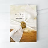 "2" Signature Sheer - Alabaster White" - Ribbons in white by Honey Silks Co