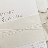 "Fine Paper Twine Small Bobbin - White" - Ribbons in white by Jenny Sanders