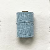 "Baby Blue Waxed Linen Twine, 4-Ply" - Ribbons in blue by Jenny Sanders