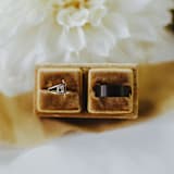 "Silk Wedding Ribbon Mustard Yellow 2" Wide" - Ribbons in yellow by Jordan Perry
