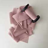 "2" Signature Sheer Ribbon - Dusted Mauve" - Ribbons in purple by Honey Silks Co