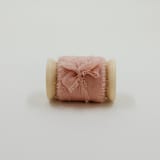 "Silk Wedding Ribbon Sedona Sunrise 1" Wide" - Ribbons in pink by Jordan Perry