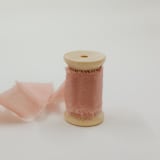 "Silk Wedding Ribbon Sedona Sunrise 1" Wide" - Ribbons in pink by Jordan Perry