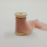 "Silk Wedding Ribbon Sedona Sunrise 1" Wide" - Ribbons in pink by Jordan Perry