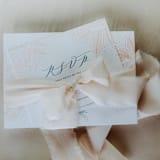 "Silk Wedding Ribbon Blush 1.5" Wide" - Ribbons in beige by Jordan Perry