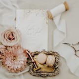 "Silk Wedding Ribbon White 2" Wide" - Ribbons in white by Jordan Perry