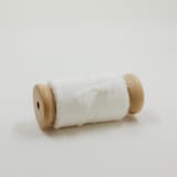 "Silk Wedding Ribbon White 2" Wide" - Ribbons in white by Jordan Perry