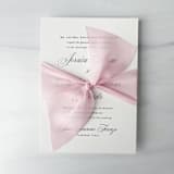 "2" Signature Sheer - Softest Pink" - Ribbons in pink by Honey Silks Co