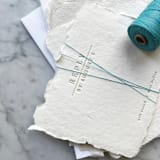 "Caribbean Blue Waxed Linen Twine, 2-Ply" - Ribbons in blue by Jenny Sanders